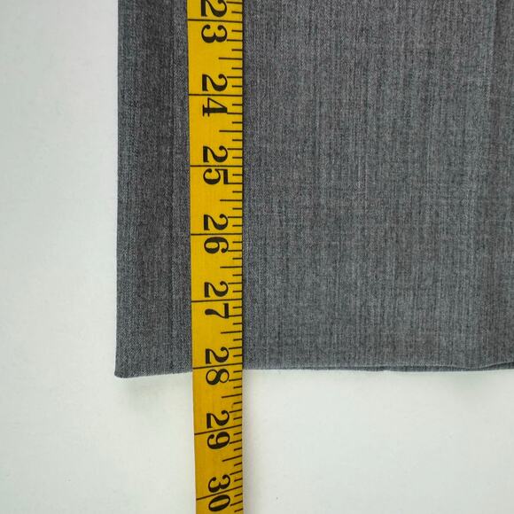 LAFAYETTE 148 Slacks Size 8 Flat Front Straight Leg Lightweight Wool Classic - Picture 13 of 13